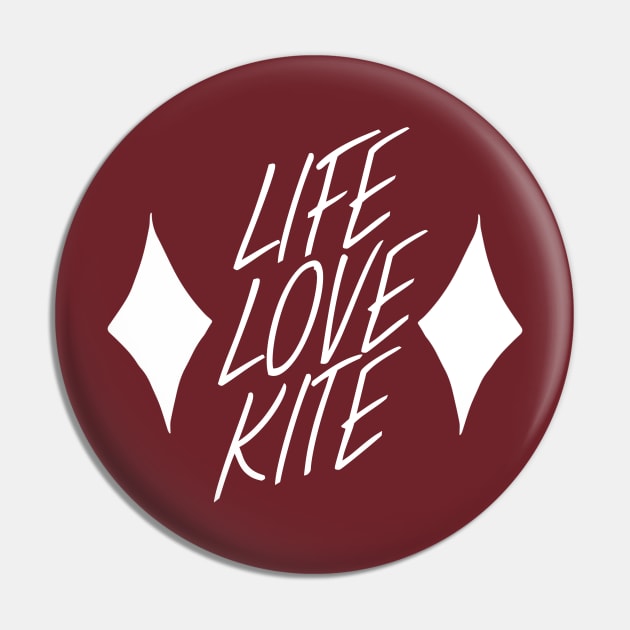 Life love kite Pin by maxcode