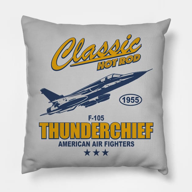 F-105 Thunderchief Pillow by TCP