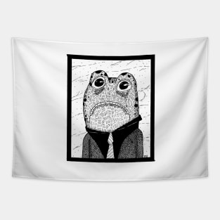 Portrait of a Weeping Toad Tapestry