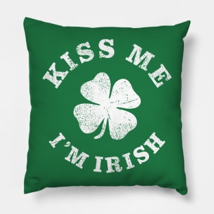 Kiss-Me-Im-Irish Pillow
