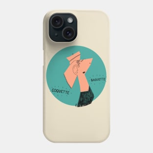 Coquette Baguette Phone Case