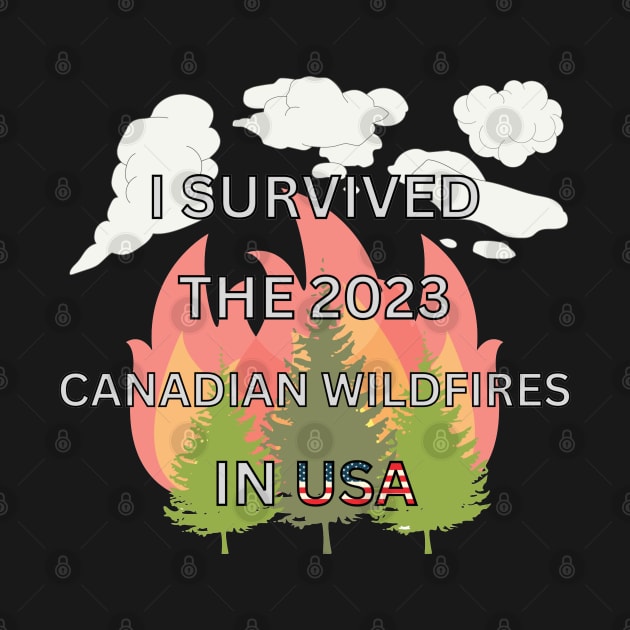 I Survived the 2023 Canada Wildfire in USA by MemeSnatcher