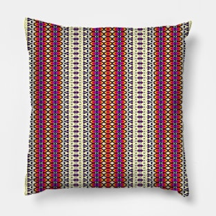 Colorful Lacy Pattern Pillow