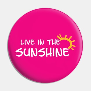Summer, Florida, Florida State, Summer Positivity, Live in the Sunshine, Sun Pin