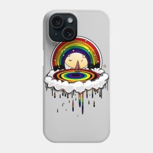 Rainbow Rain Phone Case