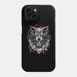 ANGRY WOLF Phone Case