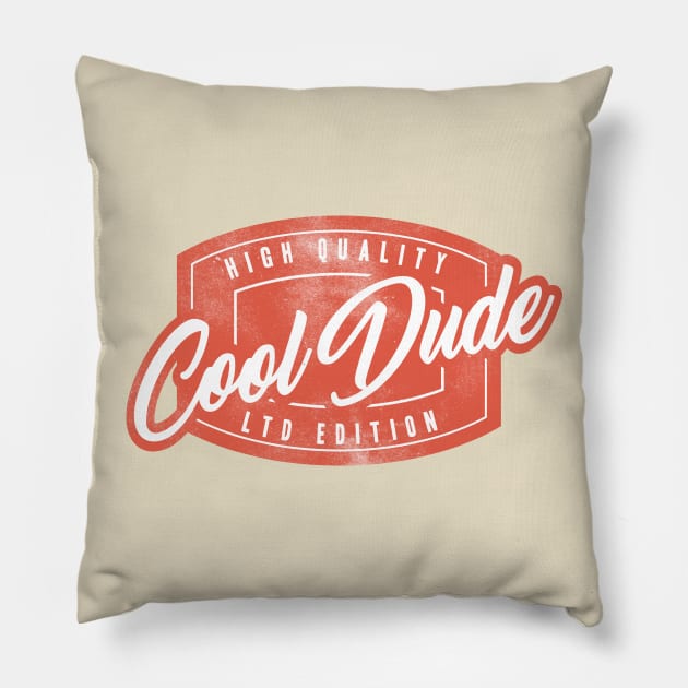 Cool dude Pillow by OsFrontis