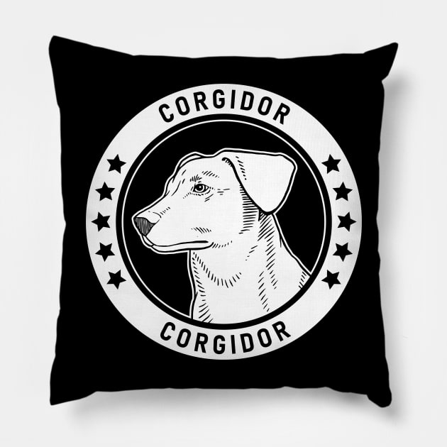 Corgidor Fan Gift Pillow by millersye