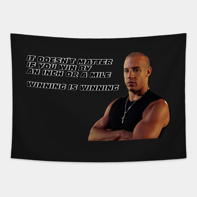 Vin Diesel Tapestry by Techno4War