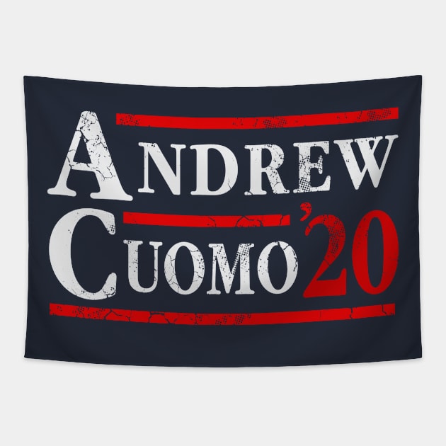 Andrew Cuomo 2020 Election Democrat Anti Trump Tapestry by E