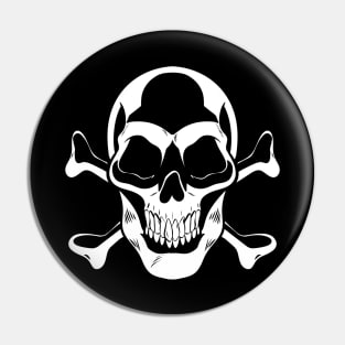 Jack-O’s Skull and Bones Pin