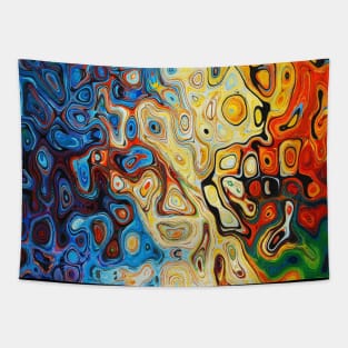 Colourful pattern Tapestry