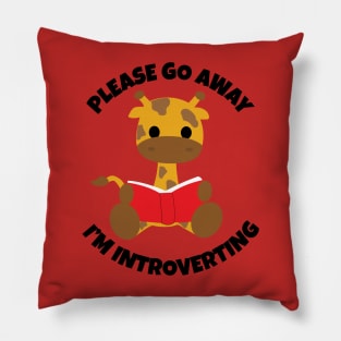 I'm Introverting Pillow