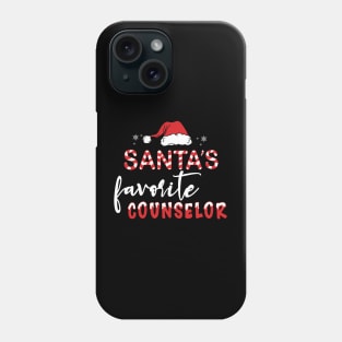 Santa's Favorite Counselor Phone Case