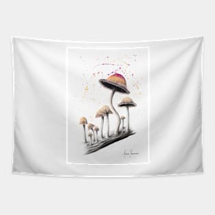 Mushroom Dance Tapestry