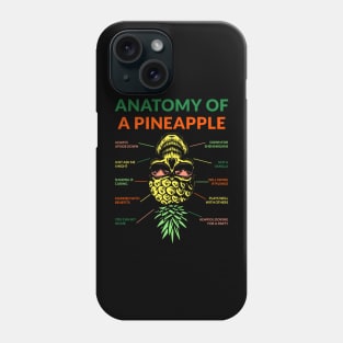 Anatomy of a pineapple Phone Case