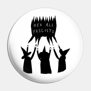 HEX ALL FASCISTS Pin