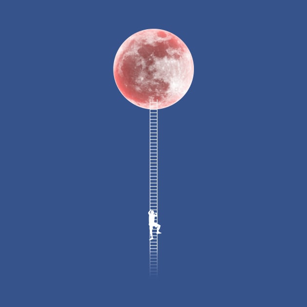 Climb The Stairs To The Moon by ganola