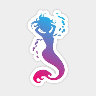 Dancing Mermaid Magnet