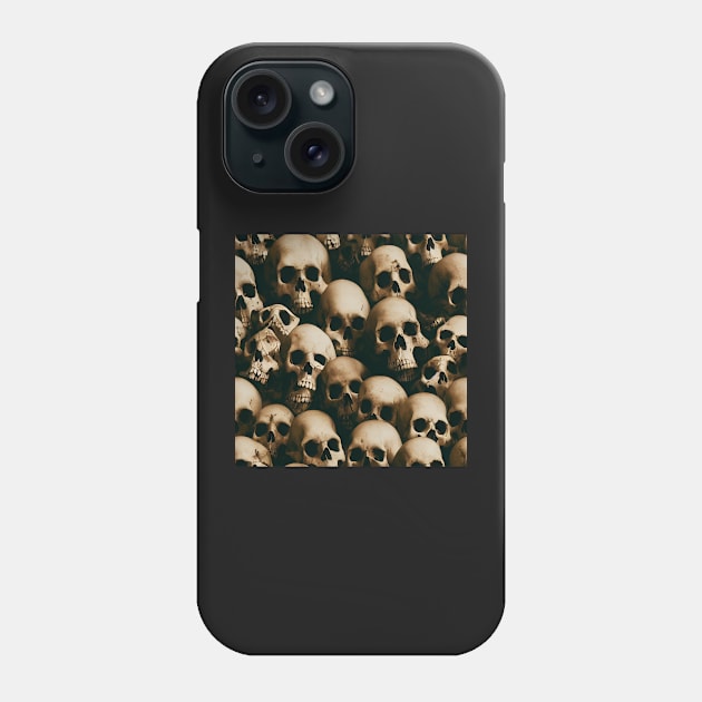 Skulls, skulls, skulls! Model 3 Phone Case by Endless-Designs