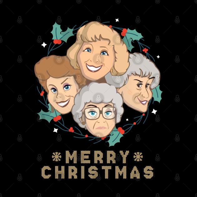 Christmas golden girls by iniandre