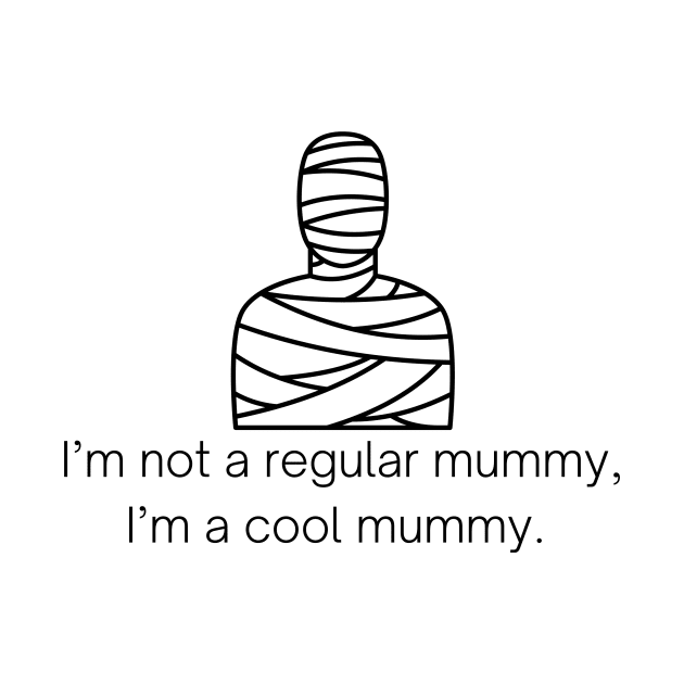 Funny Halloween design | Mummy by Fayn