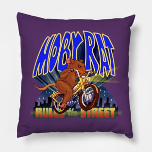 Moby Rat Rules Pillow