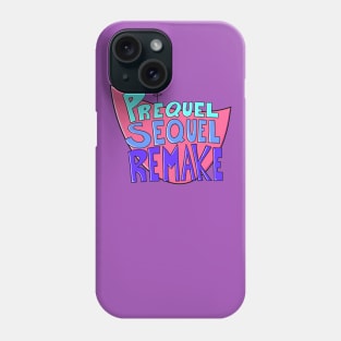 Prequel Sequel Remake Crest Phone Case