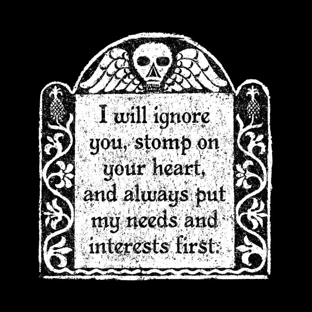 I Will Ignore You, Wednesday Addams Quote by MotiviTees