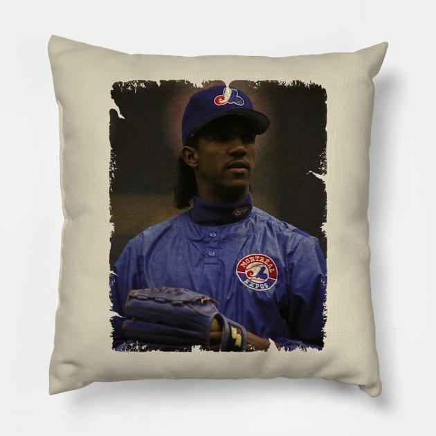 Pedro Martinez in Montreal Expos Pillow by PESTA PORA