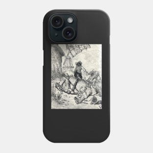 Don Quixote - Gustave Dore Phone Case