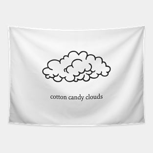 Cotton candy clouds Tapestry