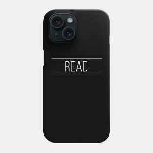 Read (between the lines) Phone Case