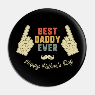 Best Daddy Ever Pin