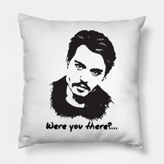 Were You There?- Johnny Depp Pillow by dankboyz