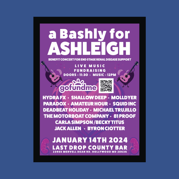 Bashly for Ashleigh 2024 Flyer by Kindahuman