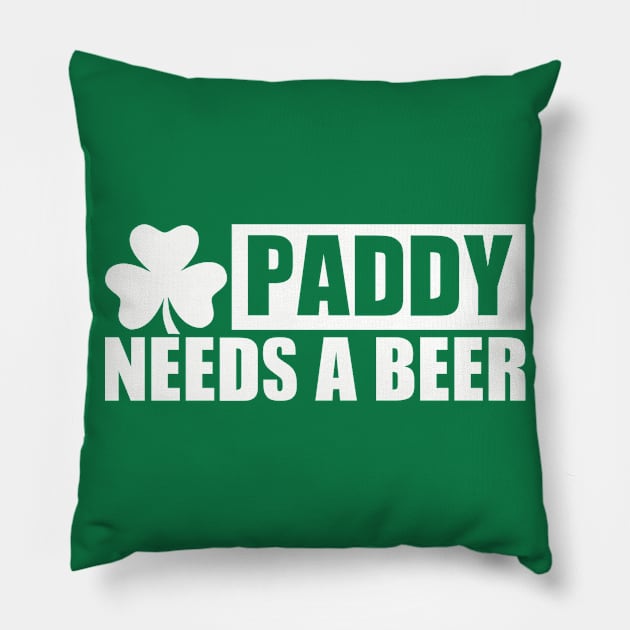 Paddy needs a Beer Pillow by Designzz