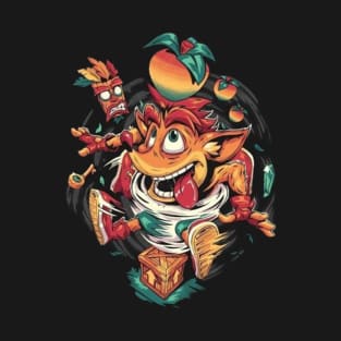 Crash and bandicoot T-Shirt