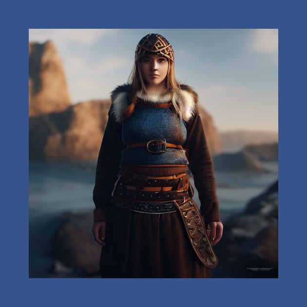 Viking Shield Maiden by Grassroots Green