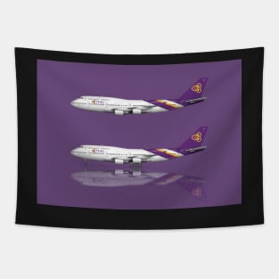 Copy of Copy of Thai Airways 747-4D7 Livery Tapestry