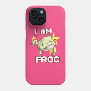 I am frog (Budgett's frog vers.) Phone Case