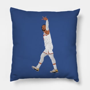 Jalen Brunson Digital Illustration Pillow