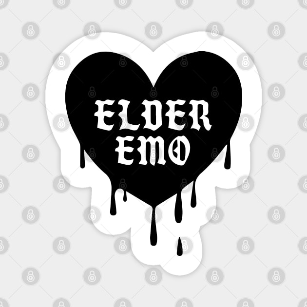 Elder Emo Magnet by Capricorn Jones