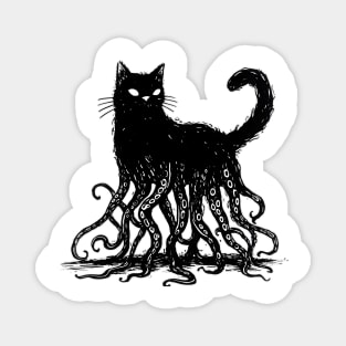 Cathulhu: The feline that lurks in the shadows. Magnet