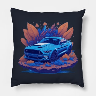 Muscle stock car Pillow