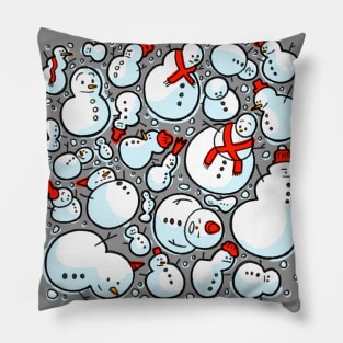 Snowmen Pillow