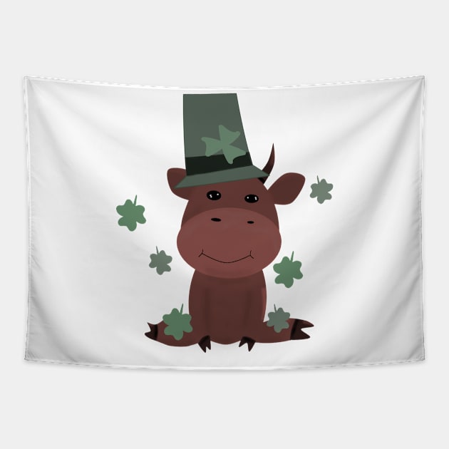 Happy St Patricks day Tapestry by Antiope