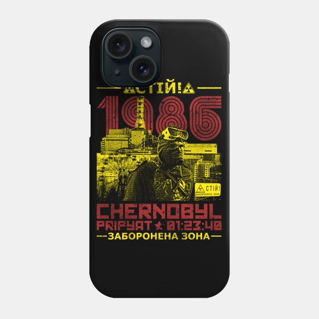 CHERNOBYL 1986 Phone Case by Bomdesignz