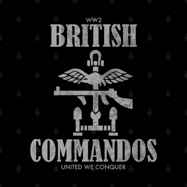 WW2 British Commandos (distressed) by TCP