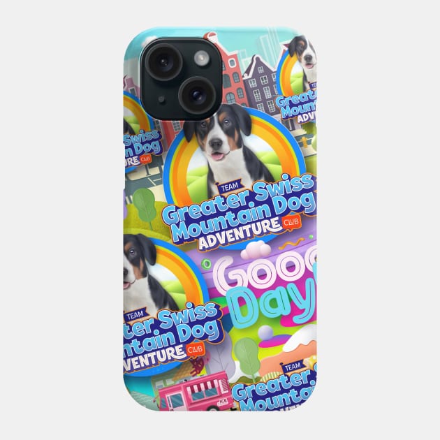 Greater Swiss Mountain Dog Puppy Phone Case by Puppy & cute